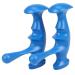 QUTSVOSH 2 pieces Hand deep tissue body foot reflex zones massage acupuncture thai massage roll therapy meridian scrap lymph drainage