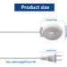 Replacement Charger Base for Braun Oral-B Model 3757 | Travel Power Cord for Electric Toothbrush | Waterproof IPX7 - Buy Online on GoSupps.com