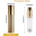 Fychuo Travel Perfume Atomiser Refillable 5ml Portable Perfume Travel Bottle Leakproof Mini Atomiser Perfume Spray Bottle for Handbag Elegant Dispenser for Women Men Golden - Buy Online on GoSupps.com