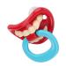 Silicail Baby Pacifier - Funny Sound Wall Design & Flat Nipple for Better Suction - International Shipping Available - Buy Online on GoSupps.com