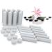 Cornucopia White Nasal Inhaler Tubes (24-Pack) - Empty Aromatherapy Sticks for Essential Oils - Buy Online on GoSupps.com