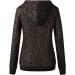 Bigfanshu Womens Tops Leopard Print O Neck Sweatshirt Long Sleeve Cute Hoodies Pullover Brown - Buy Online on GoSupps.com