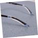 Uonlytech Anti-Slip Handle for Glasses - Silicone Accessories | 5 Pairs of White Medium Anti-Slip Glasses Brackets - Buy Online on GoSupps.com