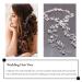 JAKAWIN Bride Wedding Pearl Hair Vine Rhinestone Hair Piece - Bridal Hair Accessories for Women and Girls - 50 cm (19.69 inch) - Buy Online on GoSupps.com