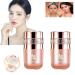 Butterfly Cushion BB Cream Moisturizing Concealer Makeup Base Primer BB Liquid Foundation Effectively Cover Skin Imperfections Conceals Pores Air Cushion CC Cream Easy To Use (Mixed 2pcs)