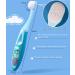 Baby Training Toothbrush Set - Soft Nano Toddler Toothbrush 0-2 Years with Tongue Cleaner | 2 Pack (Blue) - Buy Online on GoSupps.com