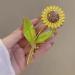 minkissy Sunflower Hair Clips: Fashion Flower Shaped Claw Clips Nonslip Large Claw Hair Clamps Hair Barrettes for Thin Hair Thick Hair - Buy Online on GoSupps.com