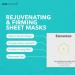 SKIN MODERNE++ Snail Mucin Collagen Sheet Masks - Rejuvenating & Firming Hydration for Youthful Skin - 6-Pack - All Skin Types - Buy Online on GoSupps.com