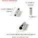 DIOLILI Stainless Steel Arrow Shaft Explosion-Proof Ring + Aluminum Arrow Inserts for OD19/64 Arrows - Hunting Bow Accessories - Buy Online on GoSupps.com