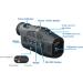 Monocular Night Vision Goggles  1080P Full HD Photo & Video Portable Night Vision  5X Digital Zoom Travel Infrared Monoculars for Day & Night Hunting Camping Travel black - Buy Online on GoSupps.com