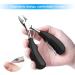 Toenail Clippers for Thick Nails and Cuticle Pusher Made of Rustproof Stainless Steel Super Sharp Blades and Strong Big Nail Scissors Nippers with Box - Buy Online on GoSupps.com