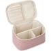 Large Pink Travel Makeup Bag Organizer for Women and Girls - Cosmetic Case for Makeup Storage (1 Pack) - Buy Online on GoSupps.com