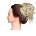 Tess Hair Part Dutt Hair Tie | Medium Blonde Hair Extensions for Women | 45g Smooth Knot Updo | Affordable Hair Accessories - Buy Online on GoSupps.com