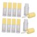 MERRYHAPY MERRYHAPY 10-Pack of 6ml Lip Gloss Tubes for Travel Plastic Lipstick Bottles with Brush Easy Refill Liquid Blush