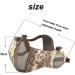 H World EU Tactical Airsoft Mask - Breathable with Ear Protection | DE Skull Design for Ultimate Comfort & Safety - Buy Online on GoSupps.com