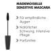Sante Mademoiselle Sensitive Mascara 01 Black - Vegan Volume & Length Perfume Free for Sensitive Eyes - 12ml - Buy Online on GoSupps.com