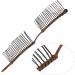 Vintage Clincher Comb Banana Hair Clips Metal Woven Thread 2 Pieces for Family (#1) - Buy Online on GoSupps.com