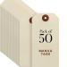 9pt Creme Manila Tag Set of 50 Size #5