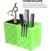 Minkissy 3-Pack Scissors Holder & Haircut Organizer | Slide-Resistant Tool Stand & Storage Box | Hairdressing Essential | 15.6x10.6cm | Gr n - Buy Online on GoSupps.com