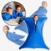 Sensory Body Sock for Children & Adults | ASD & SPD Aid | Fidget & Anxiety Relief | Blue Large Size 71x142cm - Buy Online on GoSupps.com