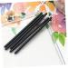 DOITOOL 200 pcs Brush Sticks Stickblack Head Makeup Fiber Practical Eye Black Disposable Applicator 9x0.7cmx2pcs Blackx2pcs - Buy Online on GoSupps.com