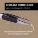 Parsa Men Professional Tweezers 9.6 cm | Sloping Grip Eyebrow Plucking Tool - Precision Hair Removal - Buy Online on GoSupps.com