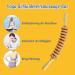 Bounabay Wooden Massage Roller - Abdominal & Body Relief Device for Neck Legs & Back | Best Massage Roller with Handle - Buy Online on GoSupps.com