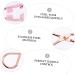 Shop Balacoo 2pcs Magnetic False Eyelash Curler - Metal Lashes Clip & Clamp for Perfect Application | International Shipping Available - Buy Online on GoSupps.com