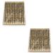POPETPOP 2pcs set 12pcs Black Double-ended & A Leopard Pens Eyebrow Pencil Eyeliner Brush Makeup Waterproof 1 count (Pack of 1) As Shownx2pcs - Buy Online on GoSupps.com