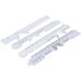 Fatteryu 4 Types White Straight Edge PD Ruler - Precision Pupil Distance Measurement for Accurate Glasses Fitting - Buy Online on GoSupps.com