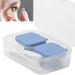 Portable Contact Lens Container & Travel Cosmetic Organizer - Ink Blue - Buy Online on GoSupps.com