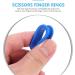 Beaupretty Finger Trap Scissors with Thumb Inserts | Slip-Resistant Silicone Fingering Accessories for Dog Care | 2-Pack in Various Colors - 3x2x1cm - Buy Online on GoSupps.com