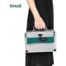 Secure Medicine Lock Box with Combination Lock | Small 10x6.7x6.7 Inch Medical Safe Organizer - Silver - Buy Online on GoSupps.com