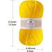 Soft 280 Yards Crochet Yarn Set - 2 Pcs Assorted Skin Colors | 4ply Acrylic Yarn for Hand Knitting - Buy Online on GoSupps.com