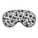 Cow Tie Dye Print Sleep Mask for Women Adjustable Sleeping Eye Shades Cover with Elastic Strap