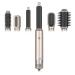 TANSHINE Hair Dryer Brush 6 in1 Blow Dryer Brush Air Styler Hot Air Brush for Hair Styling Multi Hair Styler for Curling Drying Straightening Volumizing Negative Ionic Hair Dryer