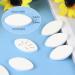 Buy MIDELONG Lash Sponges - Eye-Shaped Disposable Makeup Sponge for Eyelash Extensions - 10 Pack for Beginners | International Shipping Available - Buy Online on GoSupps.com