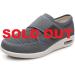 DENACARE Men's Wide Width Diabetic Shoes with Adjustable Closure | Lightweight & Comfortable for Edema & Plantar Fasciitis - Grey, Size 13 Wide - Buy Online on GoSupps.com