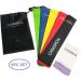 CANGRON Resistance Loop Bands Set - 5pc Fitness Exercise Latex Bands for Home Workouts - Black Blue Green - International Shipping Available - Buy Online on GoSupps.com