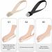 Day and Night Wearable Bunion Orthosis Shoes - Toe Separator with Tension Band for Overlapping Big Toe - Cloth Massage Feet - Size A/B - Buy Online on GoSupps.com