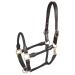 PFIFF leather halter 'Lina' adjustable on both sides black XFull XFull Black