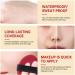 Red Cushion Foundation Red Fit Cushion Foundation SPF40 PA++ CC Concealer for Glass Skin Long-Lasting Lightweight High Coverage Waterproof & Sweatproof Semi-Matte Natural Face Makeup (Porcelain) - Buy Online on GoSupps.com
