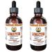 HawaiiPharm Lomatium Liquid Extract Lomatium (Lomatium Dissectum) Dried Root Powder Tincture Supplement 2x4 oz 4 Fl Oz (Pack of 2)