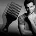 DAZISEN 2 Pcs Afro Hair Comb - Black Plastic Wide Tooth Smooth Afro Pick Comb Detangling Hair Comb for Curly Wavy Frizzy Hair for Men and Women Black *2 - Buy Online on GoSupps.com
