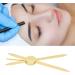 Estink Eyebrow Ruler - Adjustable Accurate Positioning Tool for Symmetrical Makeup | Stainless Steel Gold Design for Novices & Professionals - Buy Online on GoSupps.com
