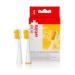 Edel & White Edelwhite replacement brushes for Sonic Generation 8 Winner elegant white brush heads ultraich dual clean 2 pieces 100-191 replacement brush heads