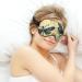 Breathable Sleep Mask for Men & Women - Adjustable Dragonfly Eye Cover | Light Blocking Eyeshade for Night Sleeping & Naps - Buy Online on GoSupps.com