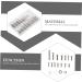 Lurrose 3 Sets Stainless Steel Screw Accessories for Glasses & Sunglasses | Professional Frameless Glasses Repair Kit - Durable & Versatile - Buy Online on GoSupps.com