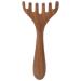 PATKAW Wooden Scalp Massager Guasha For Scraping Scalp Comb Head Massager Handheld Head Massager For Head Neck Face