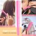 50Pcs Pin Curl Clips with 3Pcs Comb Set for Hair Setting - Gold Double Prong Clips for Hairdressing, Hair Salon, or Barber - Buy Online on GoSupps.com